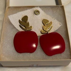 New Apple Pierced Earrings